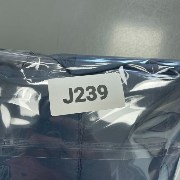 NEW Eddie Bauer Men's XL Down Puffer Vest Navy Full Zip Mock neck - Picture 8 of 8